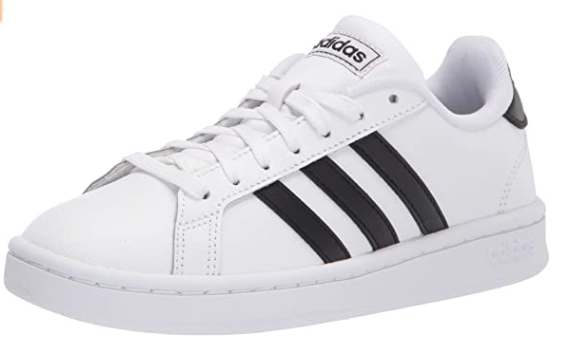 adidas adidas Men&#039;s Grand Court Tennis Shoe, White, 7